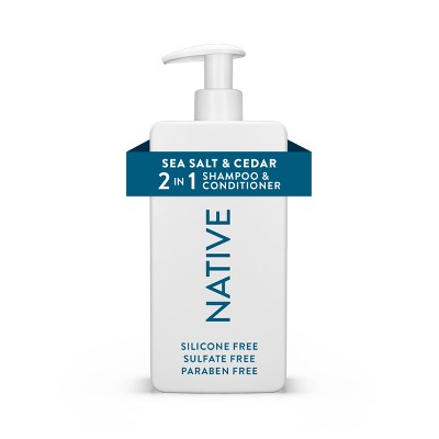 Native Sea Salt & Cedar 2-in-1 Shampoo & Conditioner 16.5 fl oz - New