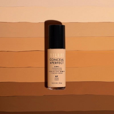 Milani Conceal + Perfect 2-in-1 Foundation + Concealer 01A Creamy Nude 1 fl oz - Imperfect Container