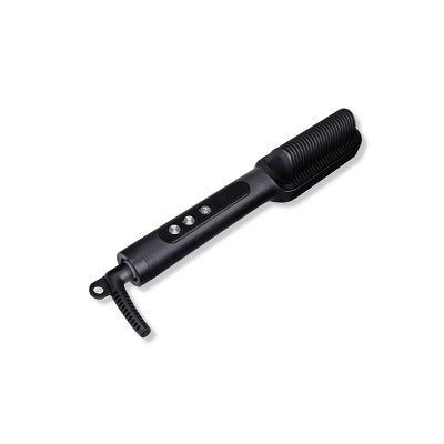 TYMO Ring Plus Hair Straightening Comb Black 1 1/2 - New