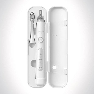 ORDO Sonic+ Charging Travel Case White - Imperfect Box