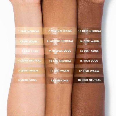 e.l.f. Halo Glow Skin Tint Light Coverage Foundation Mineral SPF 50 5 Light Warm 1 fl oz - Imperfect Box
