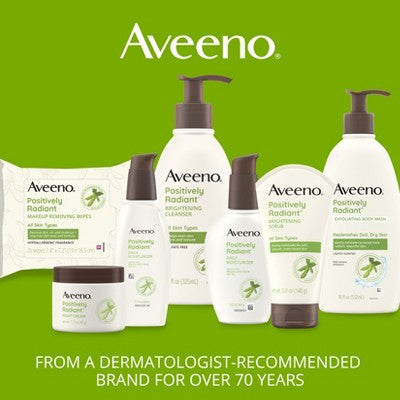 Aveeno Positively Radiant Daily Face Moisturizer SPF15 4oz - Missing Box