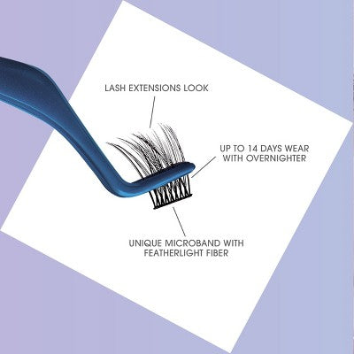 KISS Products Falscara Clear Band Lash Extension Kit 36ct - Imperfect Box