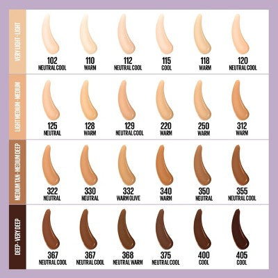 Maybelline Super Stay 30HR Wear Lumi-Matte Liquid Foundation 220 1 fl oz - Imperfect Container