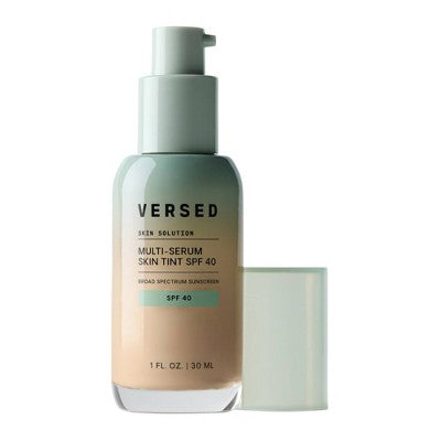 Versed Skin Solution Multi-Serum Skin Tint Foundation SPF 40 Shade 3P 1 fl oz - Imperfect Container